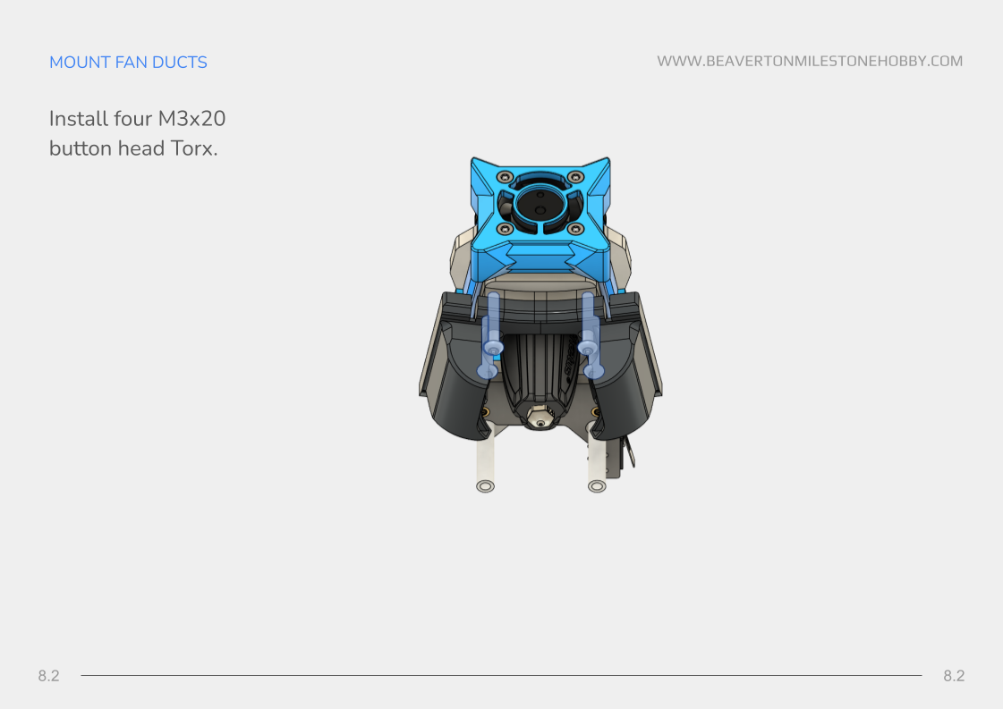 Hypernova Printhead build step twenty-seven
